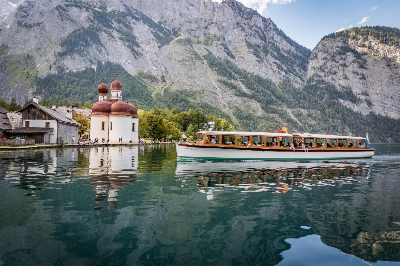 Exklusive Fewo Drachleck Mit 3 Schlafzimmern & Panoramabergblick In Bester Lage Schönau am Königssee Eksteriør billede